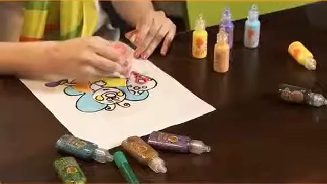 Витражные краски Как изготовить наклейку стикер смотреть онлайн