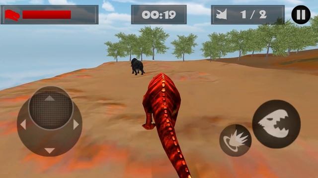 Hungry T Rex Island Dinosaur Hunt Android Gameplay #14 Tyrannosaurus Rex Simulator смотреть онлайн