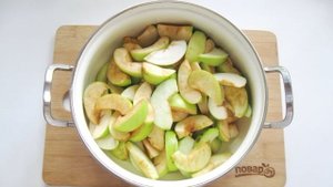 Варенье из яблок и слив