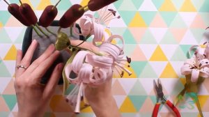 Сборка букета из фоамирана I Из серии мастер-классов "Тишина"