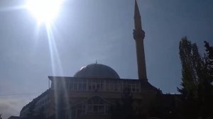 Азан. Мечеть "Илахиййат" Баку. Azan. "İlahiyyət" məscidi. Bakı. Azan. Ilahiyat Mosque. Baku.