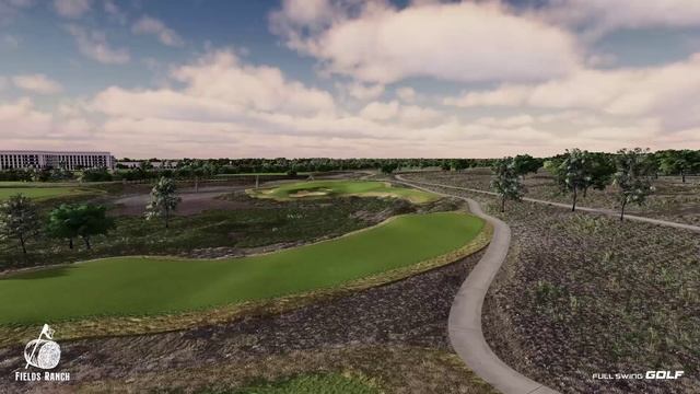 Full Swing GOLF Simulator Software: Fields Ranch East & West Flyovers смотреть онлайн