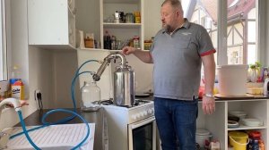 Перегон браги, просто без затей режим потстилл. Красная схема перегонки браги!!