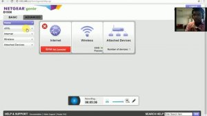 Netgear  D1500 wifi DSL Modem router configuration