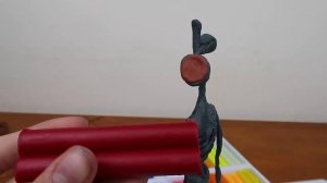 Сиреноголовый SCP 6789 Siren Head ?История и Лепка из пластилина | Леплю Творения Тревора Хендерсо