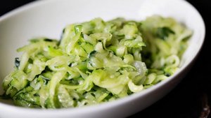 Кабачки под соусом Бешамель