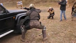 Стрельба из за машины   Кузьмич