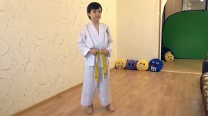 Делаю Ап-Чаги и Долио-Чаги на онлайн-тренировке тхэквондо