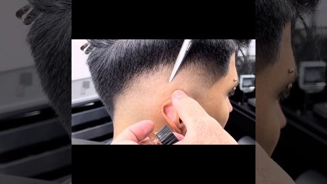 Fringe / spiky / fade / Мужская стрижка / Макс