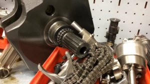 Двигатель в разборе. Капиталка крупным планом. Kawasaki VN 1700 Voyager