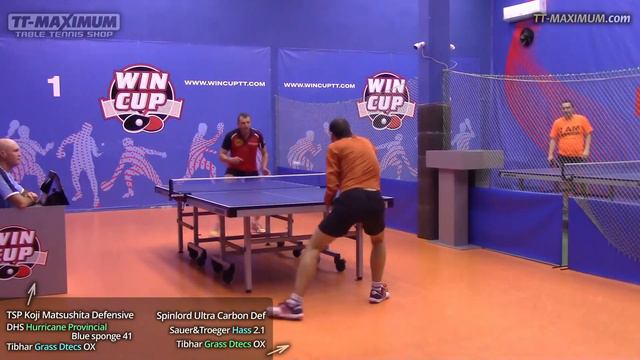 BH TIBHAR Grass Dtecs OX  FH Short Pips: Коваленко Сергей - Нечитайло Евгений турнир Wincup 2020-0