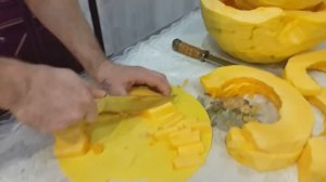 Сушка тыквы