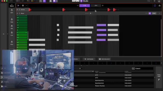 How to use Midi Patterns In Serato Studio