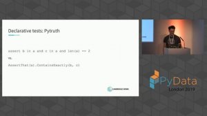 Raoul-Gabriel Urma, Kevin Lemagnen: Adv. Software Testing for Data Scientists | PyData London 2019