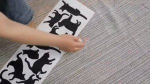 VEROL / Интерьерные наклейки "Кошки" наклейка самоклеящаяся интерьерная на стену