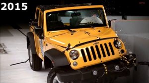 2015 Jeep Wrangler vs 2019 Jeep Wrangler Crash Test Comparison