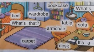 Предметы мебели (2 класс английский язык Комарова Ю.А., Ларионова И.В. 4 раздел)