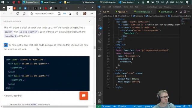 Живая Разработка c Алексеем Колосовым. #05. Разработка веб сервиса с авторизацией, ч. 1 смотреть онлайн
