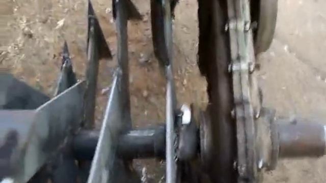 Фреза гусиные лапки для мотоблока крот своими руками