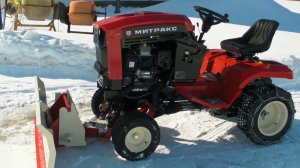 Митракс Т100. Про трансмиссию и гидравлику для навесного.