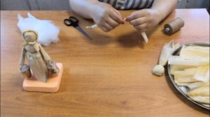 Мастер-класс  по изготовлению куклы из талаша. Галина Васильевна Гревцова