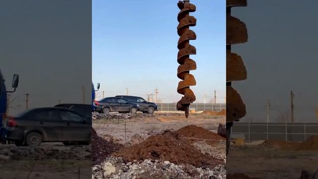 Бурение свай под фундамент с расширением ТИСЭ смотреть онлайн