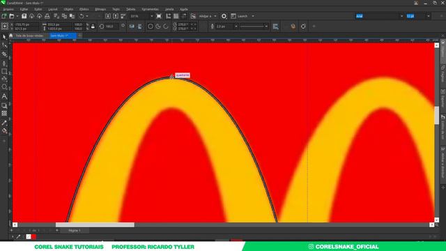 how to vectorize using ellipse in CorelDraw смотреть онлайн
