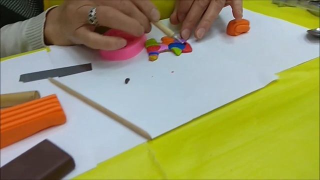 Влог,Ногинск, мастер класс по полимерной глине. смотреть онлайн