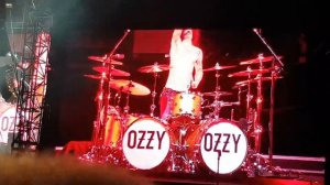 OZZY Osbourne -Tommy Clufetos drum solo (Live In Prague 13-06-2018)