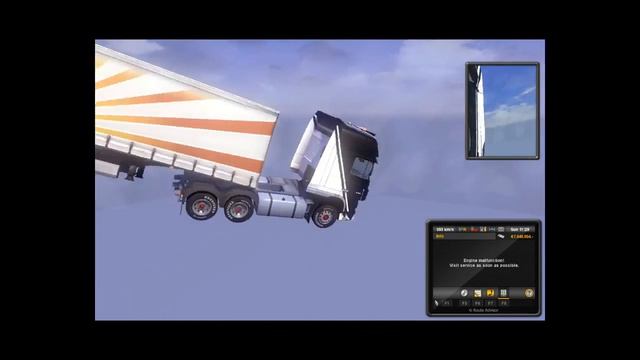 Euro Truck Simulator 2 графический ошибка ! смотреть онлайн