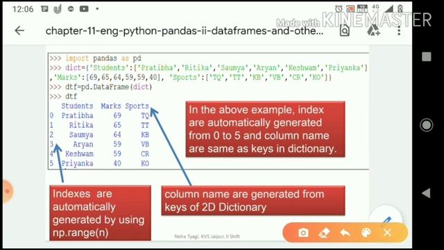#PYTHON PANDAS DATAFRAME PART 4    #PANDAS LIBRARY