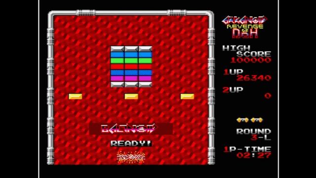 Arkanoid 2 Revenge of Doh (MSX 2 - 1987 - Taito) смотреть онлайн