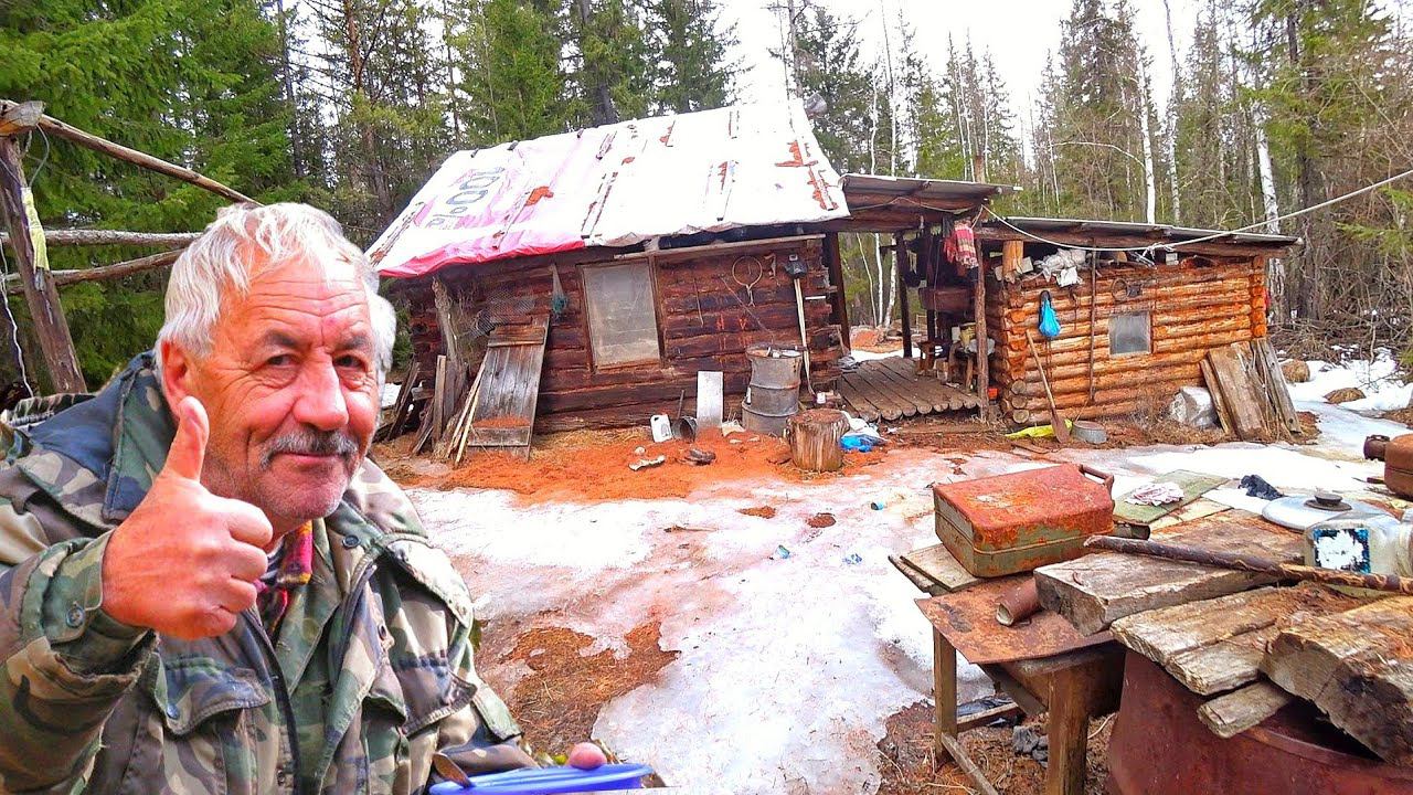 ИЗБА ОТШЕЛЬНИКА В ГЛУХОЙ ТАЙГЕ! ТУТ БЫЛА ЖИЗНЬ! ИЗБЫ СИБИРИ 2