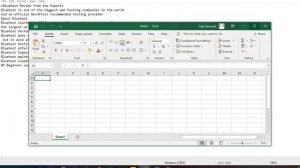How to Convert Microsoft Word Document to Excel Worksheet directly