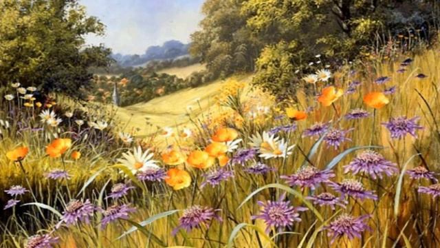 288. Цветочные пейзажи художницы Мери Дипнолл (Mary Dipnall) смотреть онлайн