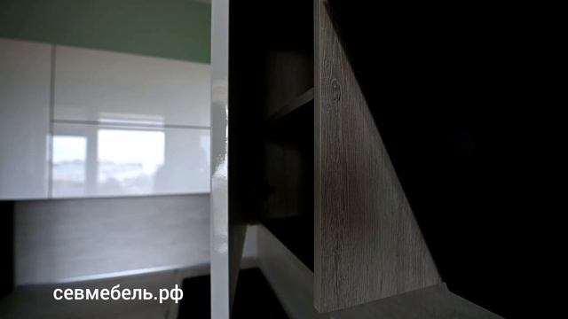 Белая глянцевая Кухня в стиле модерн!!! Индивидуальное изготовление мебели от студии @sevmebel.rf1