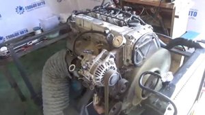 Проверка давления масла в двигателе D4CB 4706150 Porter