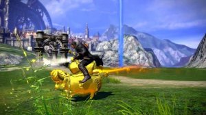 TERA | Riding skill: Roddie. Golden Pig Mount.