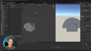 Unity ProBuilder - Boolean Tool used to Combine, Intersect, or Subtract one shape from another.