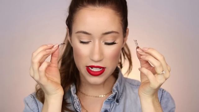 NEW DRUGSTORE MAGNETIC LASHES... WHAT. смотреть онлайн