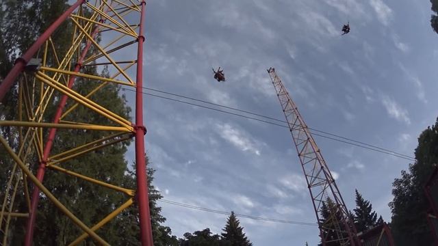 Free Fall Tower-Divo-ostrov Saint petersburg Russia смотреть онлайн