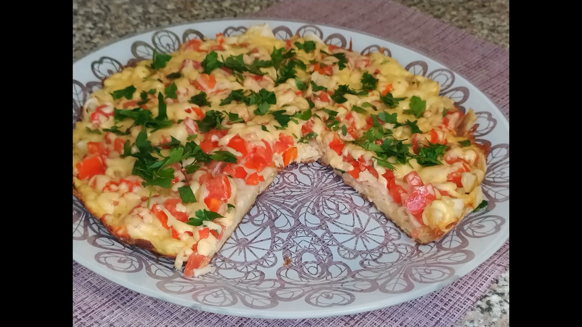 яичница пицца рецепт на сковороде фото 96