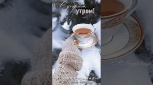 Я желаю Вам с утра:Счастья,Мира и Добра♥️ Доброе утро?