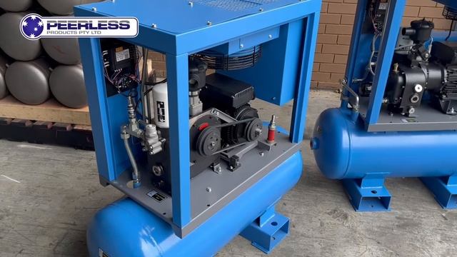 Single Phase Scroll and Screw Compressor 116PSI (8BAR) & 145PSI (10BAR) 15A Plug смотреть онлайн