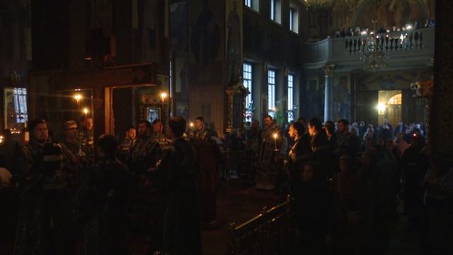 Чтение Пассии в Неделю 4-ю Великого поста