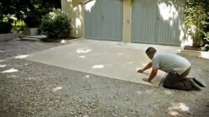 Укладка уличного 20 мм керамогранита на плиточный клей