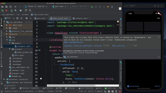 Flutter For React Native Developers Complete Course