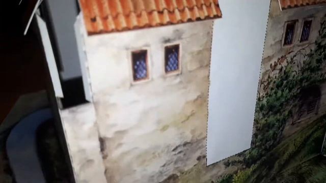 Модели из бумаги 48. Старый замок. Часть 1. смотреть онлайн