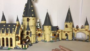 Lego Harry Potter Hogwarts - Объединил все части Хогвартса Лего Гарри Поттер | Что получилось?