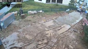 Укладка дорожных плит